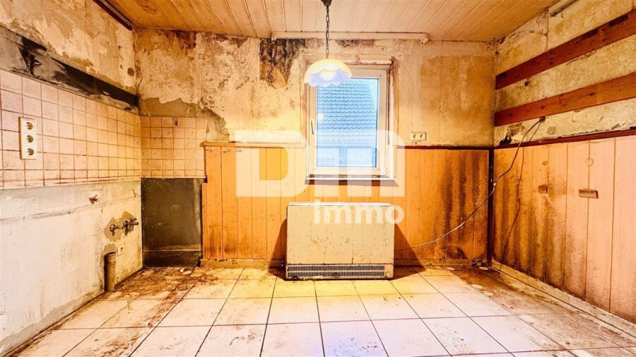 Sanierungsbedürftiges Einfamilienhaus + Doppelgarage - EG Küche